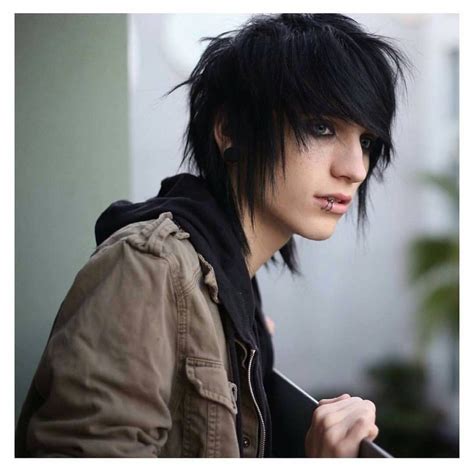 dark emo hairstyle|best emo hairstyles for men.